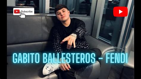 Gabito Ballesteros – Fendi Lyrics 